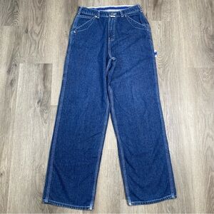 Vintage ZONZ Blue Jeans‎ Wide Leg Baggy 30x31 / 7 Skater JNCO Style 2000s Denim